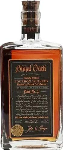 Blood Oath Bourbon Pact No.4