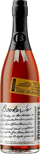 Booker's batch 2018-03 Kentucky Chew Bourbon Whisky