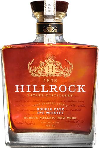 Hillrock Double Cask Rye Whiskey