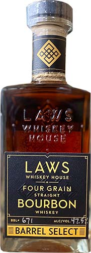 Laws Farmer's Select Four Grain Single Barrel Bourbon