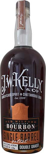 J.W.Kelly Single Barrel Double Oaked Bourbon Whiskey