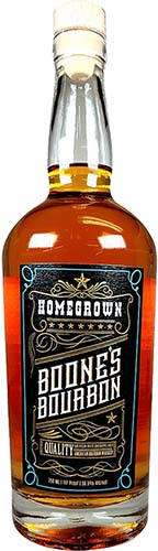Homegrown Boone's Bourbon Whiskey