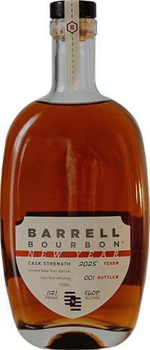 Barrell Bourbon New Year Limited Edition Cask Strength Bourbon Whiskey