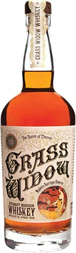 Two James Grass Widow Bourbon Whiskey