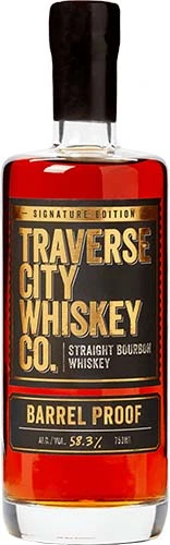 Traverse City Barrel Proof Bourbon Whiskey