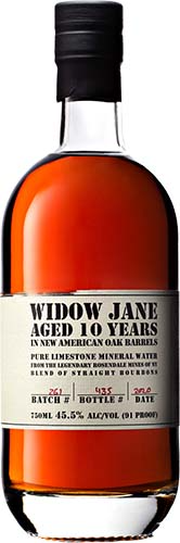 Widow Jane 10 Year Old Straight Bourbon Whiskey