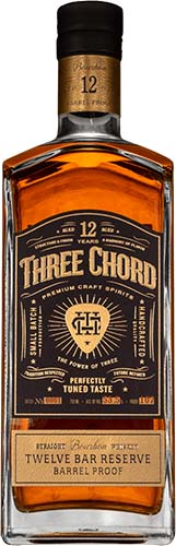 Three Chord Twelve Bar Reserve Bourbon Whiskey