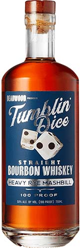 Deadwood Tumblin Dice 100 Proof Bourbon Whiskey