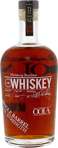Oola Waitsburg Cask Strength Bourbon Whiskey
