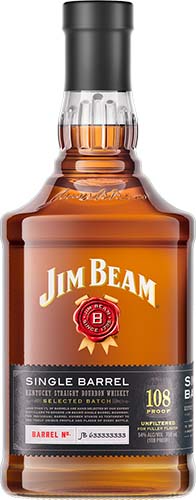 Jim Beam Single Barrel Kentucky Straight Bourbon Whiskey