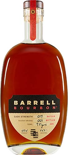Barrell Bourbon Batch 0019 Cask Strength Straigh Bourbon Whiskey