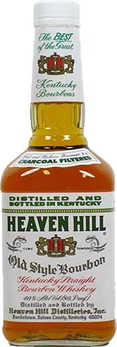 Heaven Hill White Label Kentucky Bourbon Whiskey