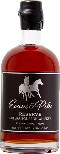 Evans & Pike Solera Reserve Bourbon Whiskey
