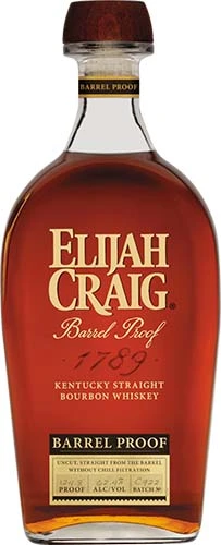 Elijah Craig 12 Year Old Barrel Proof Kentucky Straight Bourbon Whiskey