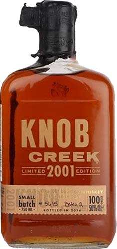 Knob Creek Batch #2 Limited Edition Bourbon Whiskey