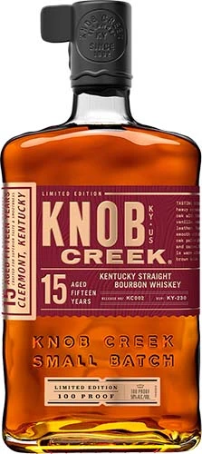 Knob Creek 15 Year Old Straight Bourbon Whisky