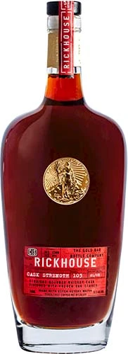 Gold Bar Rickhouse Cask Strength Straight Bourbon Whiskey