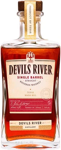 Spec's Single Barrel Devils River Bourbon Whiskey