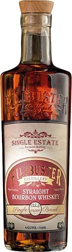 Filibuster Single Barrel Straight Bourbon Whiskey