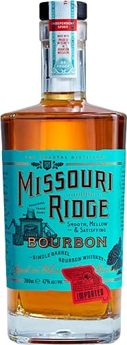 Missouri Ridge Distillery American Single Malt Whiskey