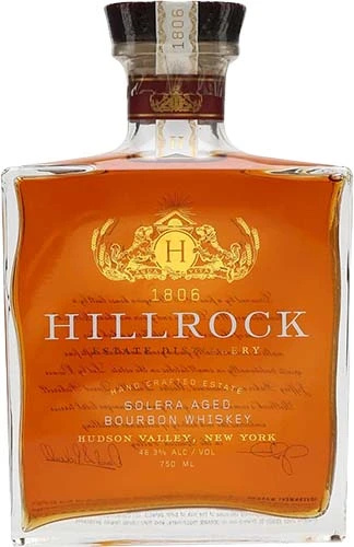 Hillrock Estate Distillery Solera Aged Bourbon Whiskey