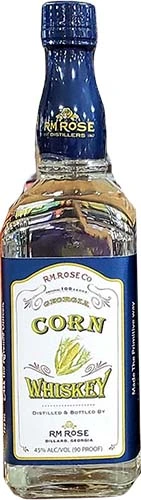 R.M.Rose George Sudderth Corn Whiskey 105 Proof