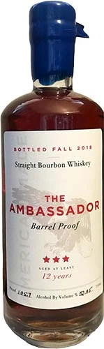 The Ambassador 12Year Barrel Proof