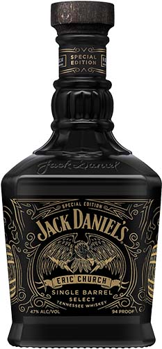 Jack Daniel's 'Eric Church' Single Barrel Select Whiskey