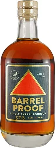 Cardinal Spirits Barrel Proof Single Barrel Bourbon Whiskey