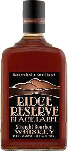 Ridge Reserve Black Label Bourbon