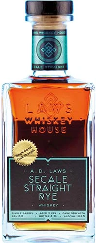 Laws Single Barrel Secale Straight Rye