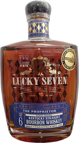 Lucky Seven 9 Year Old BARREL#51 Whiskey