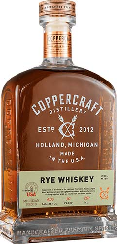 Coppercraft Rye Whiskey