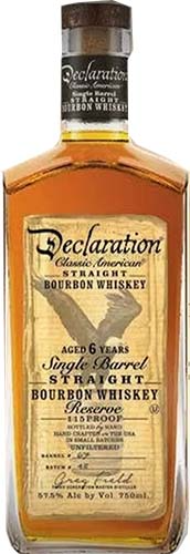 Premiere Declaration 6 Year Old Rye