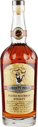 Liberty Pole Spirits Peated Bourbon Whiskey