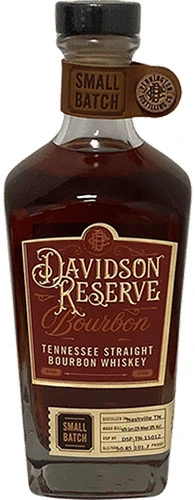 Davidson Reserve Single Barrel Tennessee Straight Bourbon Whiskey