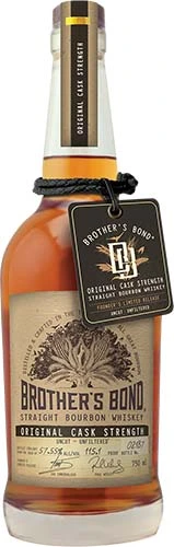 Brother's Bond Cask Strength Straight Bourbon Whiskey