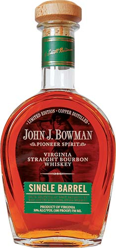 John J.Bowman Single Barrel Bourbon Whiskey