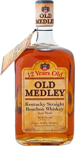 Old Medley Bourbon Whiskey12 Years