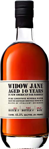 Widow Jane Straight Bourbon Whiskey 10Yr
