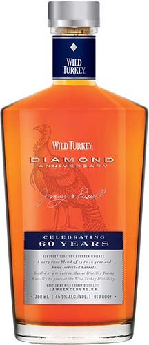 Wild Turkey Diamond Anniversary Bourbon Whiskey