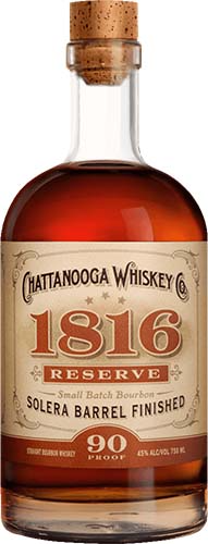 Chattanooga Whiskey 1816 Reserve Solera Barrel Finished