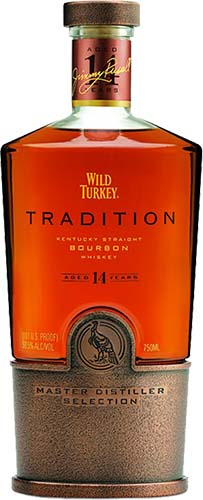 Wild Turkey Tradition Master Distilled Selection 14 Year Old Kentucky Straight Bourbon Whiskey