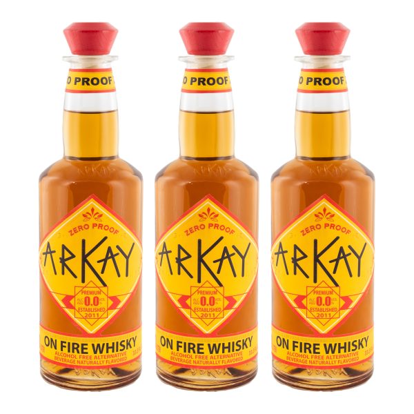 Deal 3 Bottles On Fire Whiskey Alternative