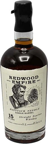 Redwood Empire Haystack Needle 15 Year Old Single Barrel Bourbon Whiskey